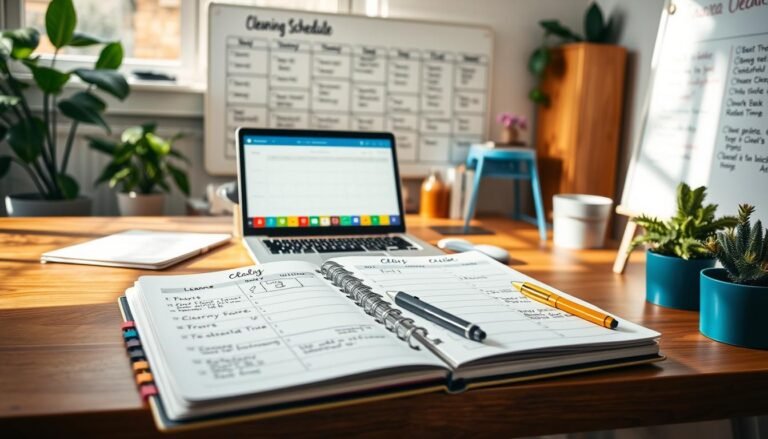 Cleaning schedule