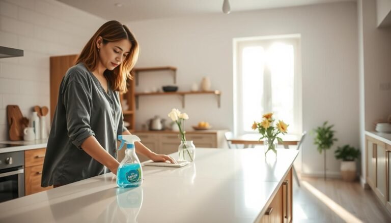 Daily cleaning routine