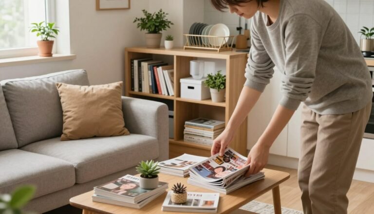 how to keep a small apartment clean