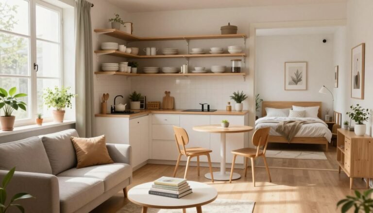how to organize a small apartment
