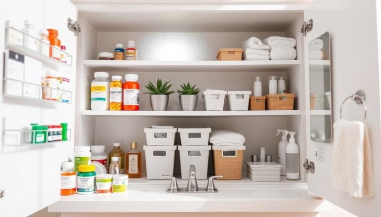 medicine cabinet organization