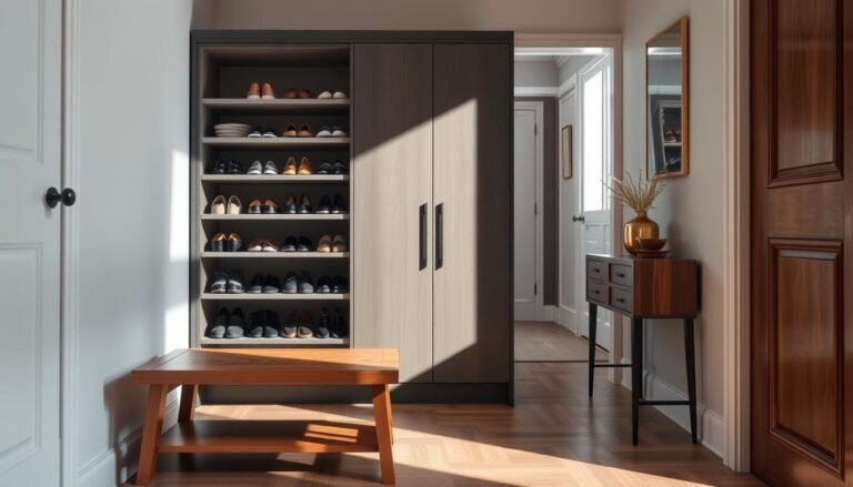shoe storage cabinet